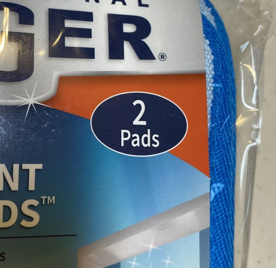 Unger Professional ProClean Window Cleaning Replacement Pads 2 Pack Lifetime War