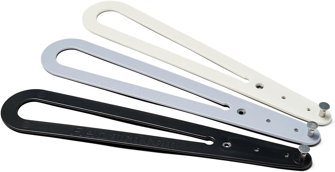 Cat Door Holder Latch – Bright White Alternative Standard,