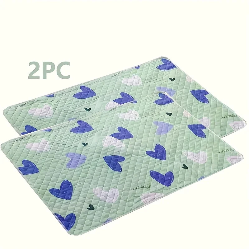 2 Large Pet Pee Pads – Reusable, Super Absorbent, Washable Pee Pads for Small Pe