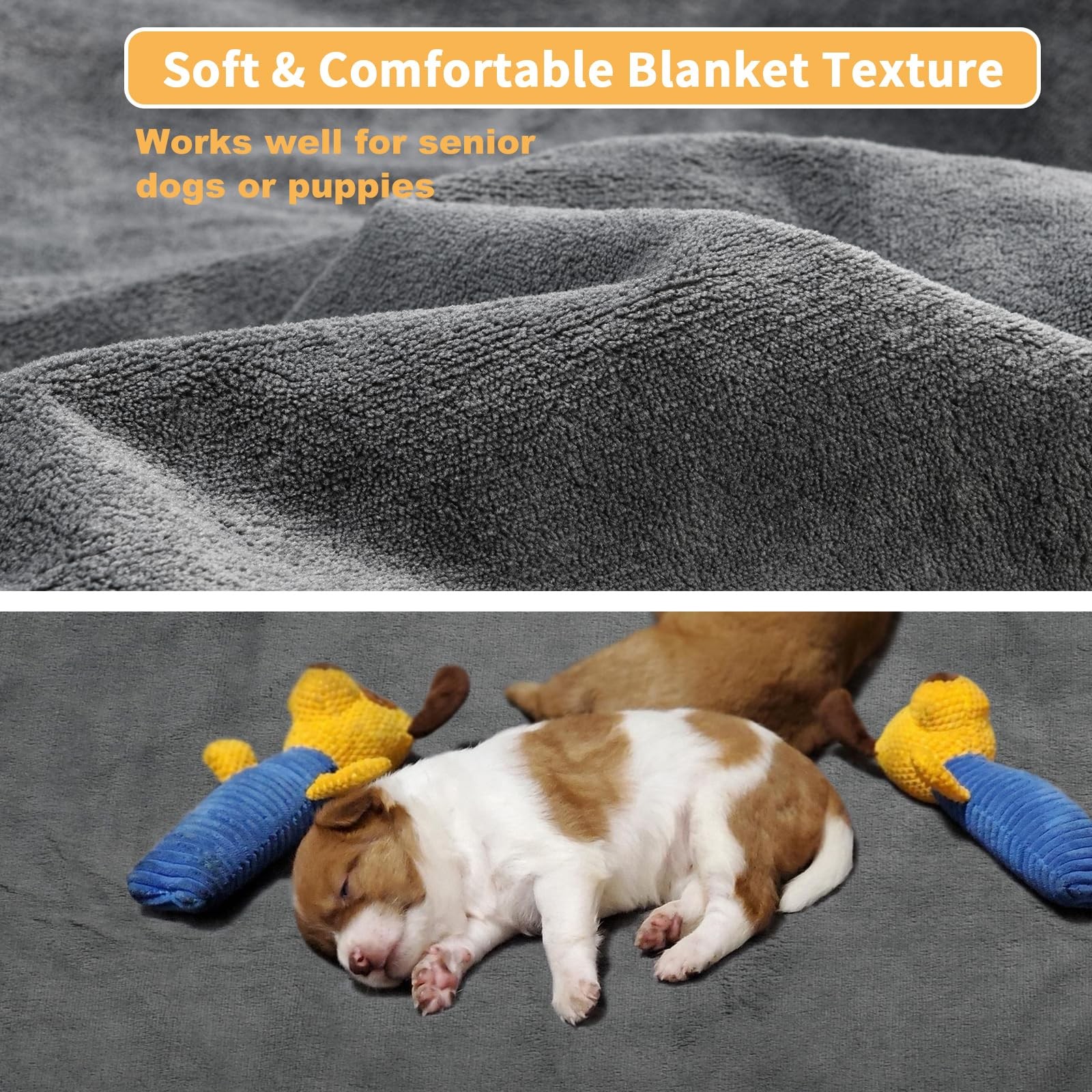 Washable Pee Pads for Dogs, Absorbent Extra Large Dog Mat, NonSlip, 65×48