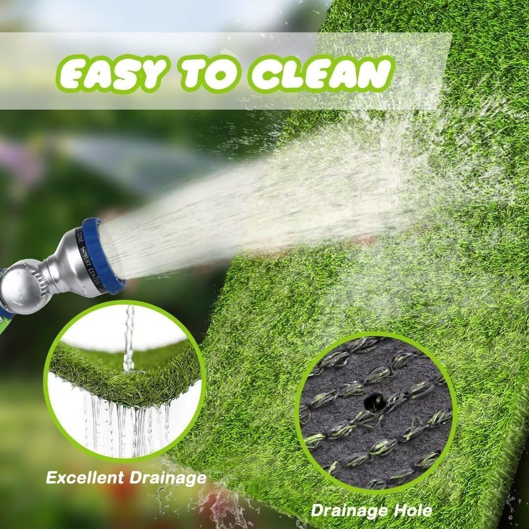 Easy-Clean Artificial Grass for Pets – Perfect Potty Training Solution 47.3×31.5