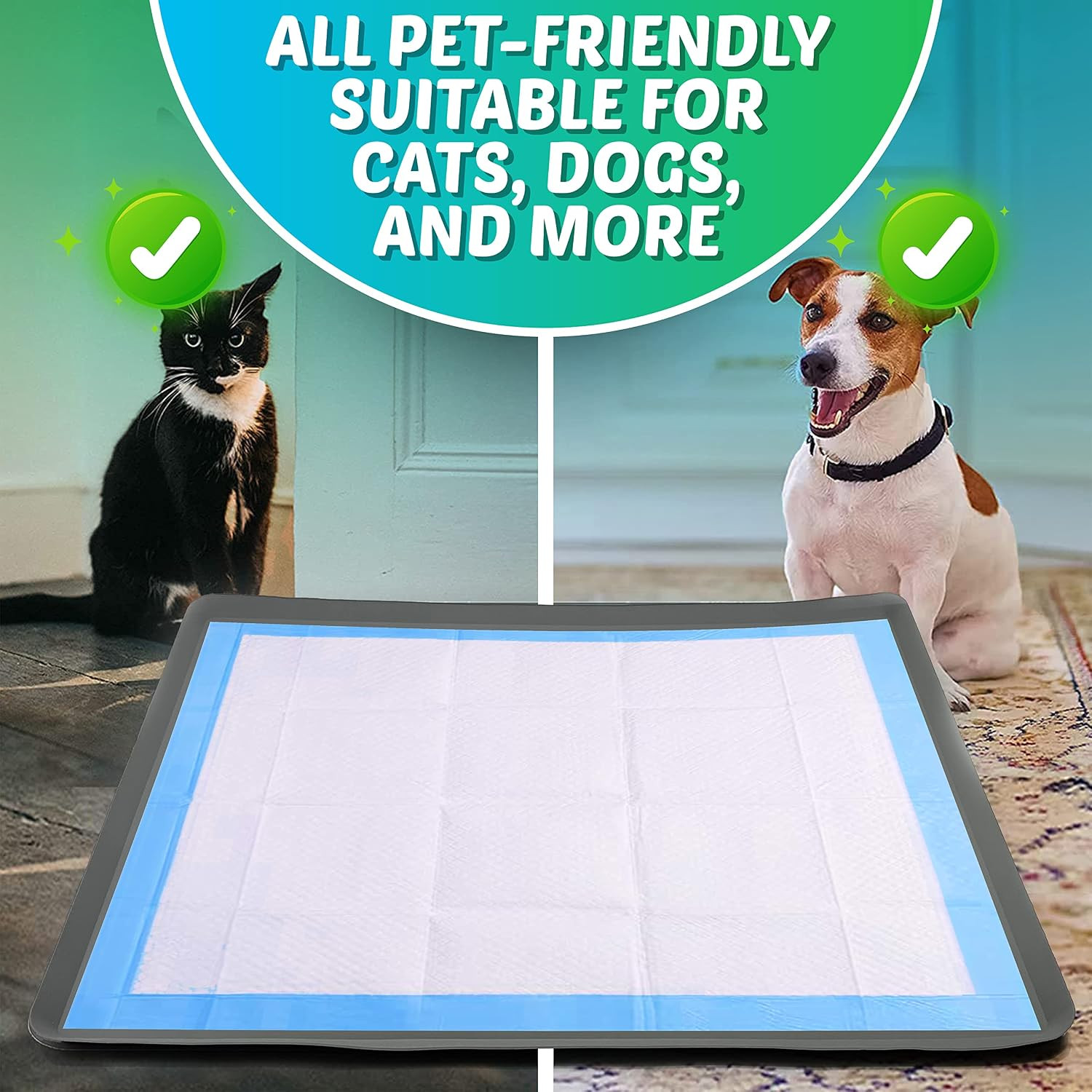 Tidyfriend Dog Pee Pad Holder Tray Fits for 28” X 34” Wee Wee Pee Pads – Stable