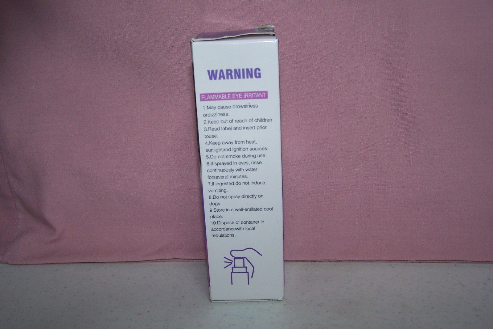 Pet Dog Natural Spray & Scratch Control 60 ml. NEW in Box Easy to Use