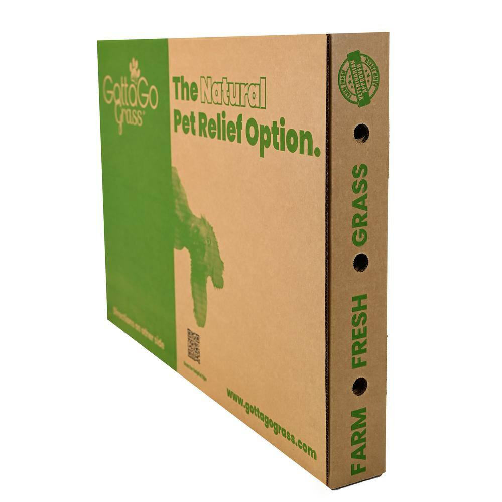 Gotta Go Grass Potty Pad Refill 2Pk + Treat + Waste Bags + Toy Ball + Squeaky To