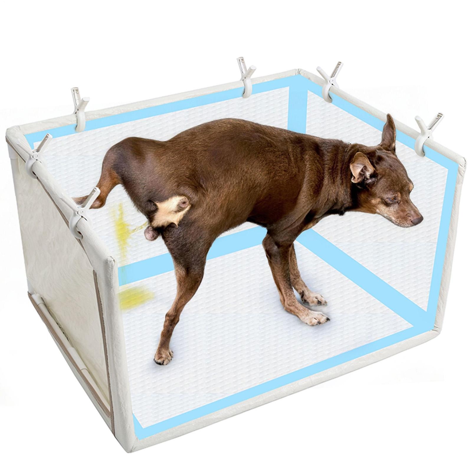 Dog Potty Tray Portable Detachable Waterproof Outdoor Potty Training