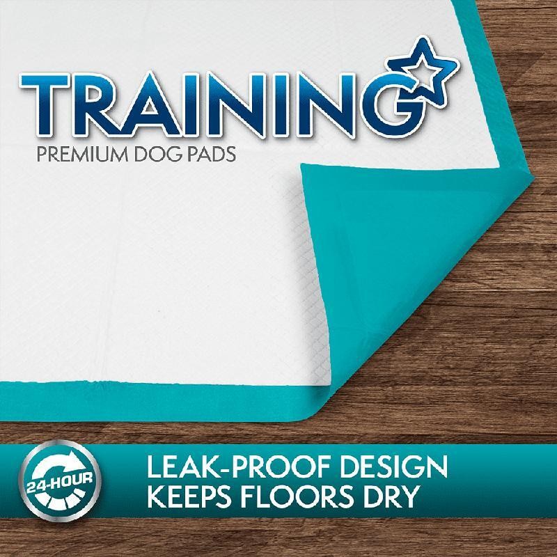 Extra Large Dog Training Pads Super Absorbent Odor Control Leak Proof 50 Count