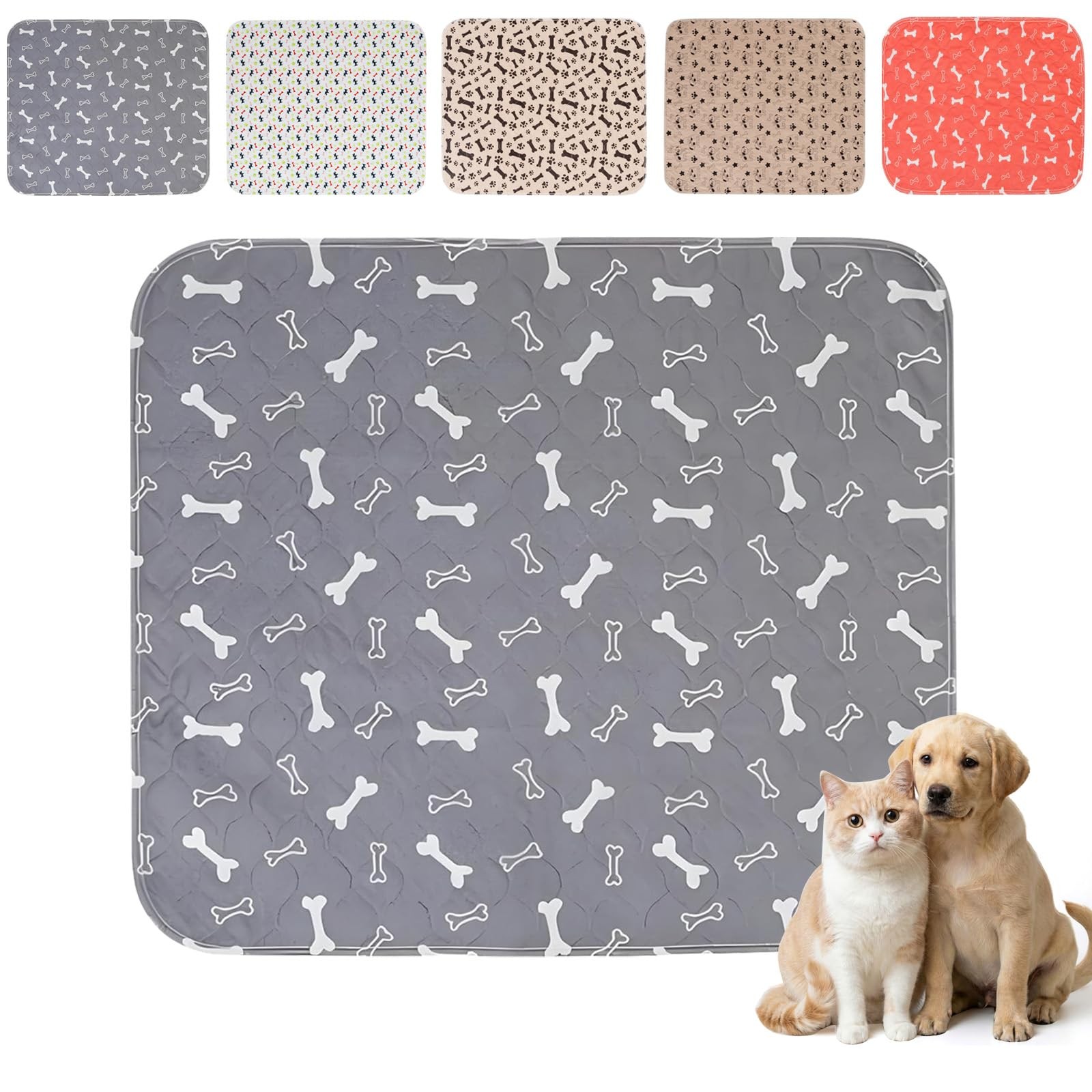 Puppy Pee Pads with Pheromones,Forever Pad,Washable Pee Pads for Dogs,Reusabl…