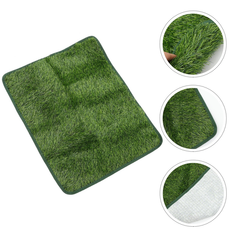 Indoor Outdoor Garden Decoration Pet Potty Training Grass Rug Fake for Dogs