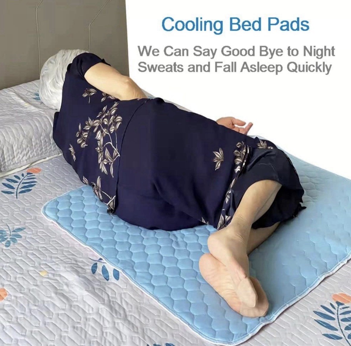 2PCS Reusable Underpads Large 34″ x 36″, Upgrade Cooling Waterproof Bed Pads …