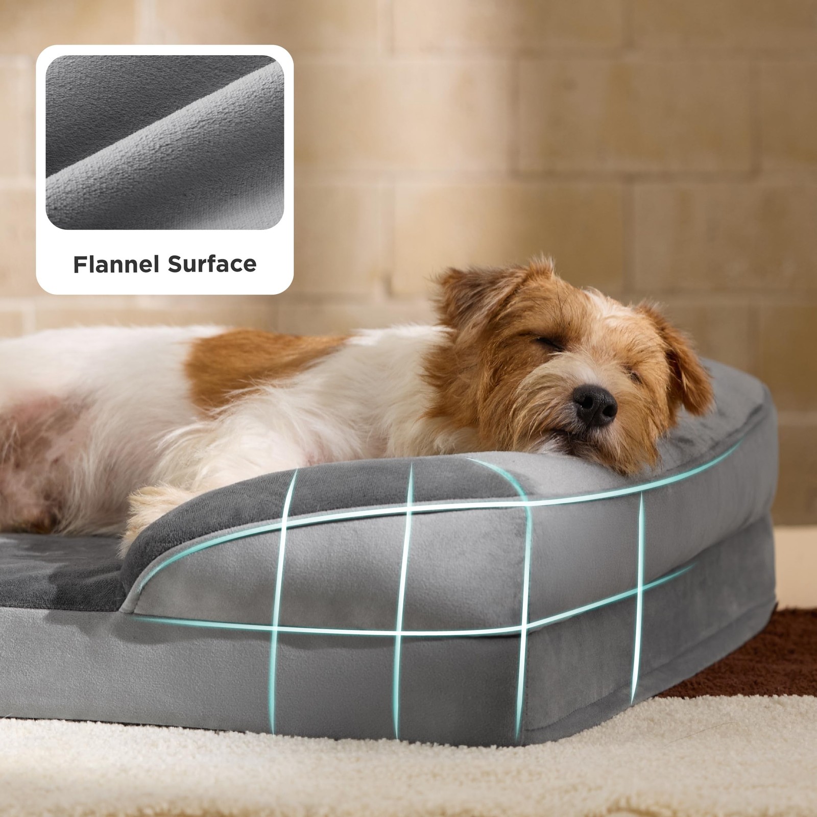Bedsure Orthopedic Dog Beds Large Sized Dog – Washable Large Dog Cat Bed Wate…