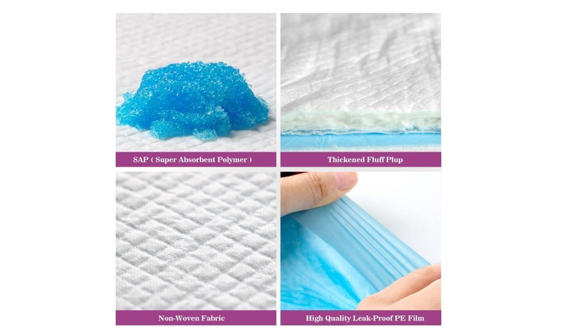 Dog Pee Pads Heavy Absorbency Puppy Training,28″x30″-30,Large,6-Layer,Leak-Proof
