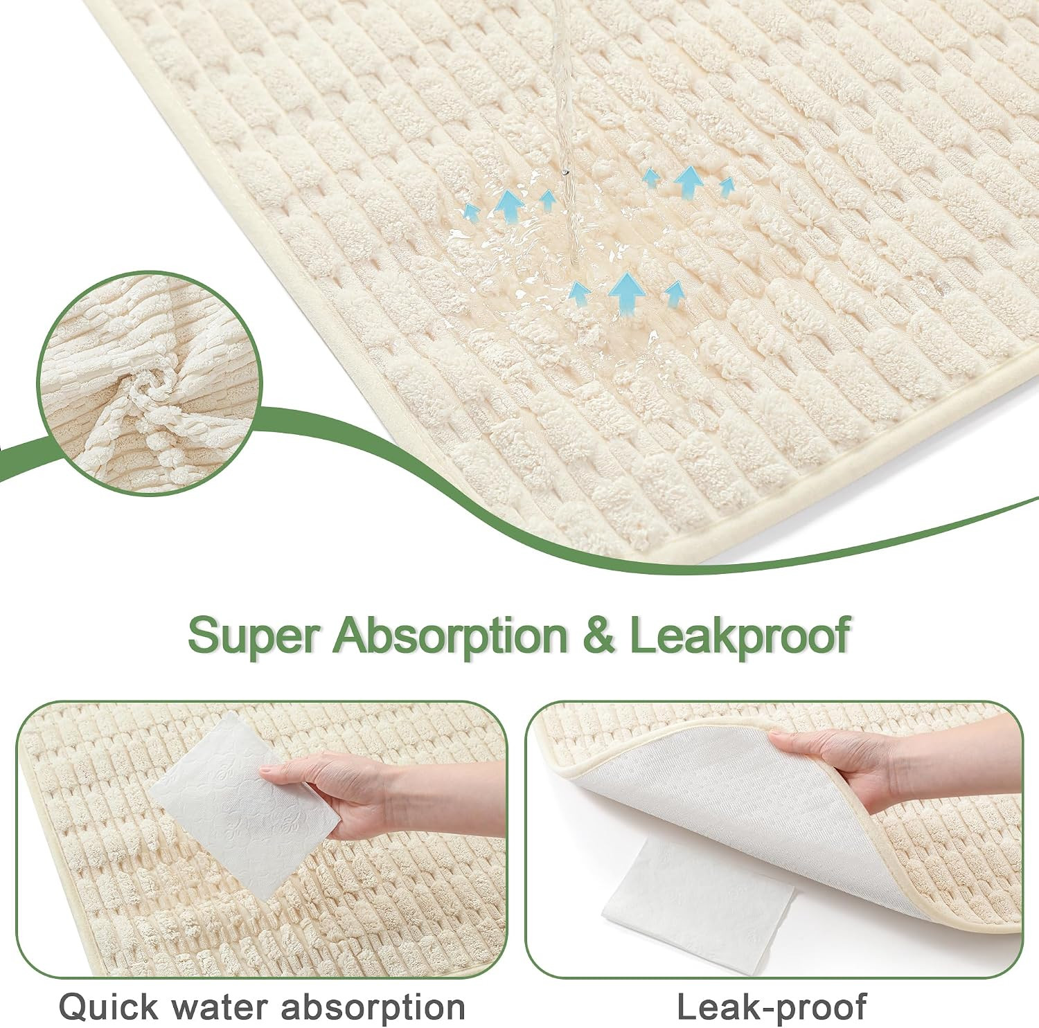 Washable Pee Pads for Dogs, Reusable Puppy Pads Dog Pads, Non-Slip Dog Pee Pads,