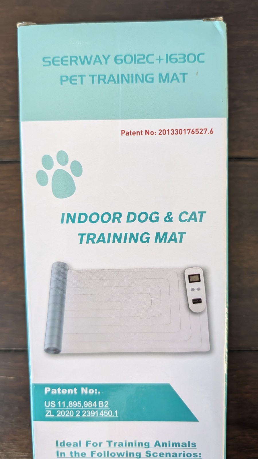 Seerway 1PK 30”x16” Indoor Dog & Cat Pet Training Mat Battery Powered