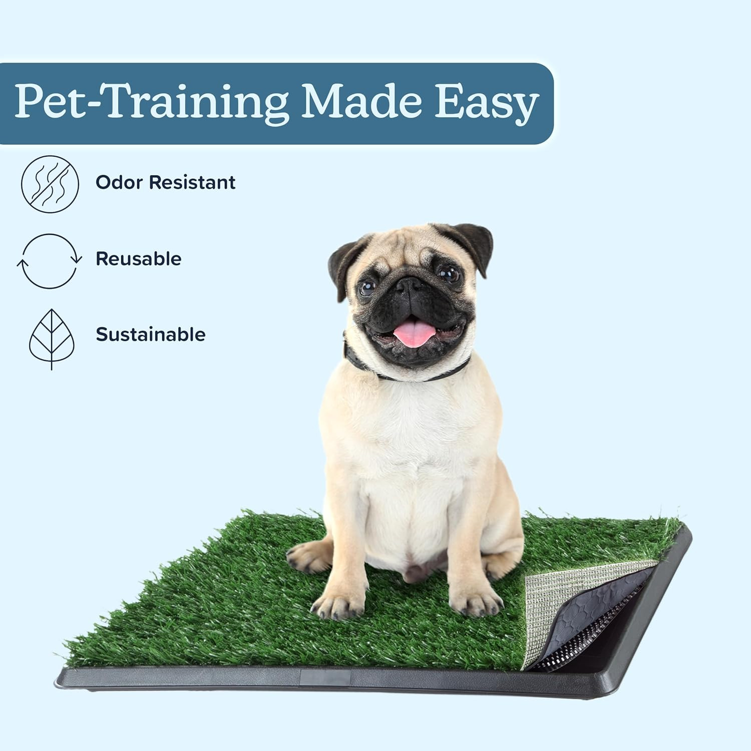 Almohadilla De Entrenamiento Portátil Para Perros Y Mascotas Pequeñas 16 X 20