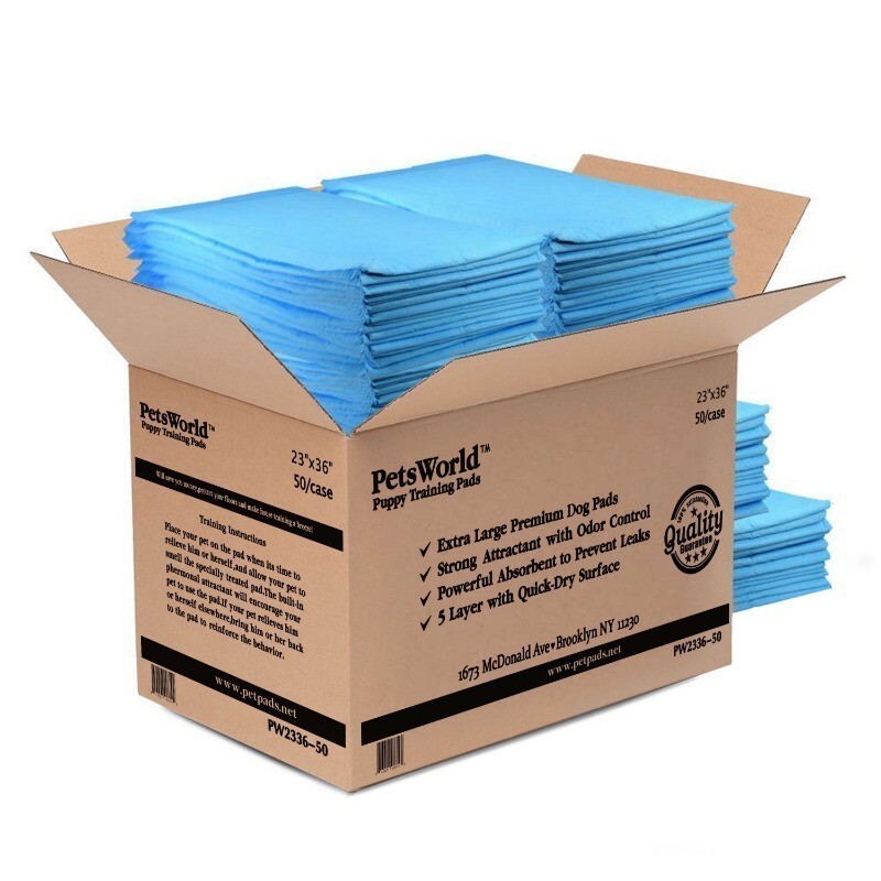 23×36 Extremely Puppy Training Pads Strong Potty Heavy Absorbent 50 Count New