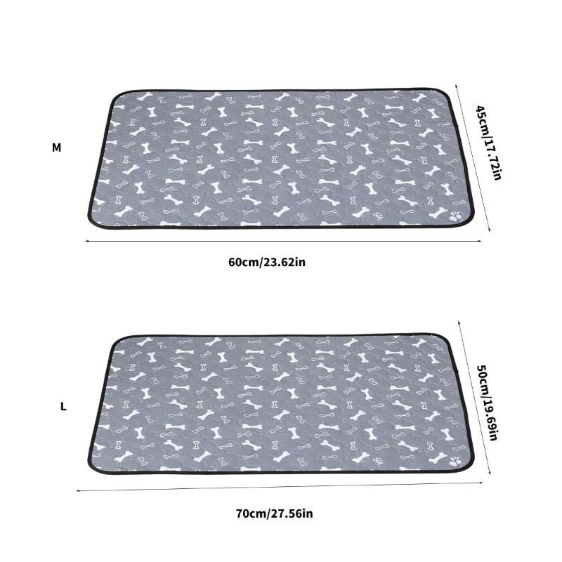 Pet Diaper Pad Absorbent Pet Training Pad Polyester Machine Washable NonSlip