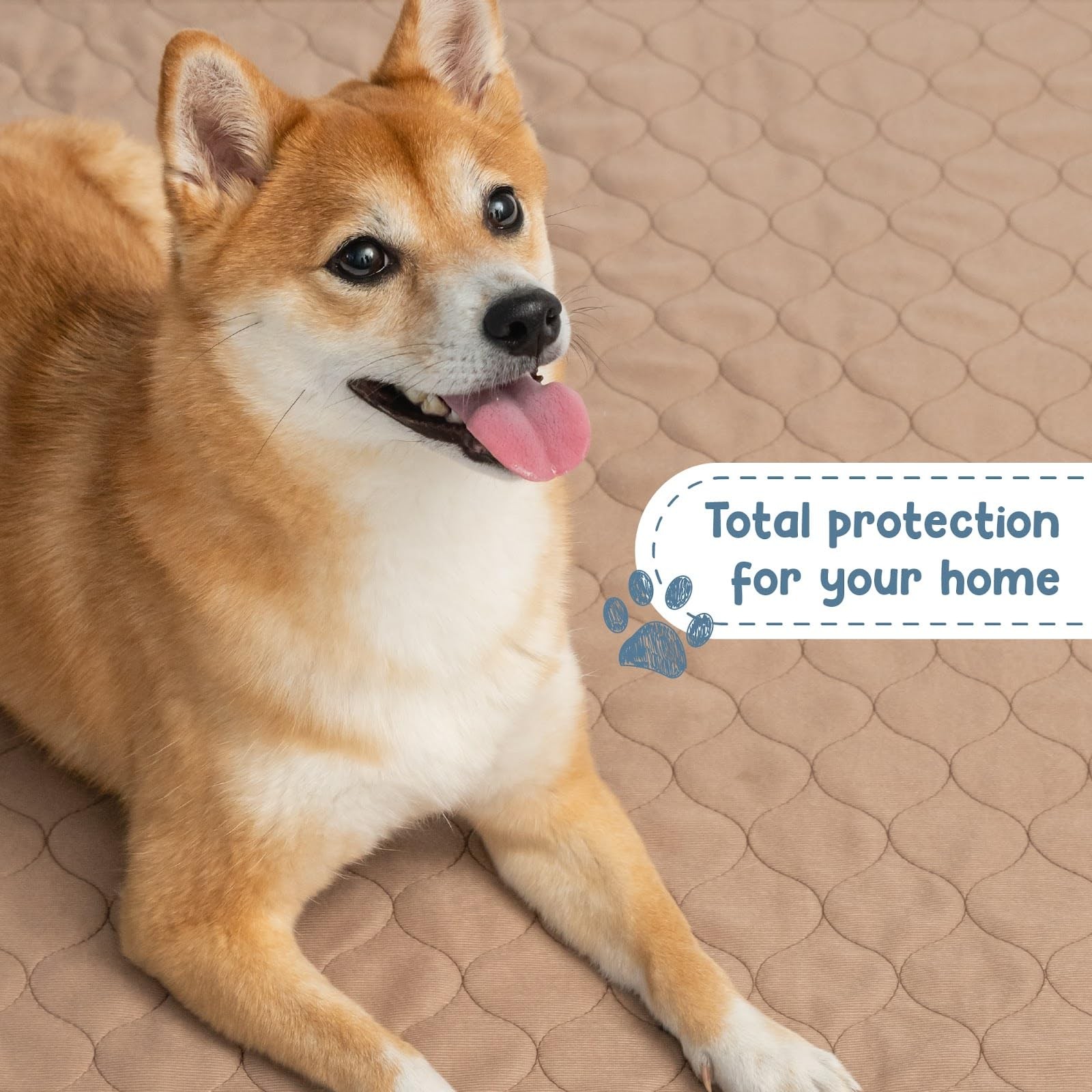 EZwhelp Reusable Dog Pee Pads for Dogs – Waterproof Puppy Potty Training Pee Pad