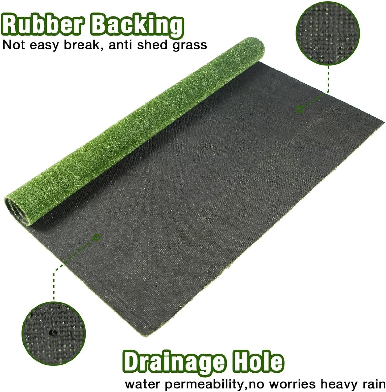 Grass Pad for Dog Large Size – 2Ftx6Ft, Dog Potty Training Turf, Indoor Outdoor