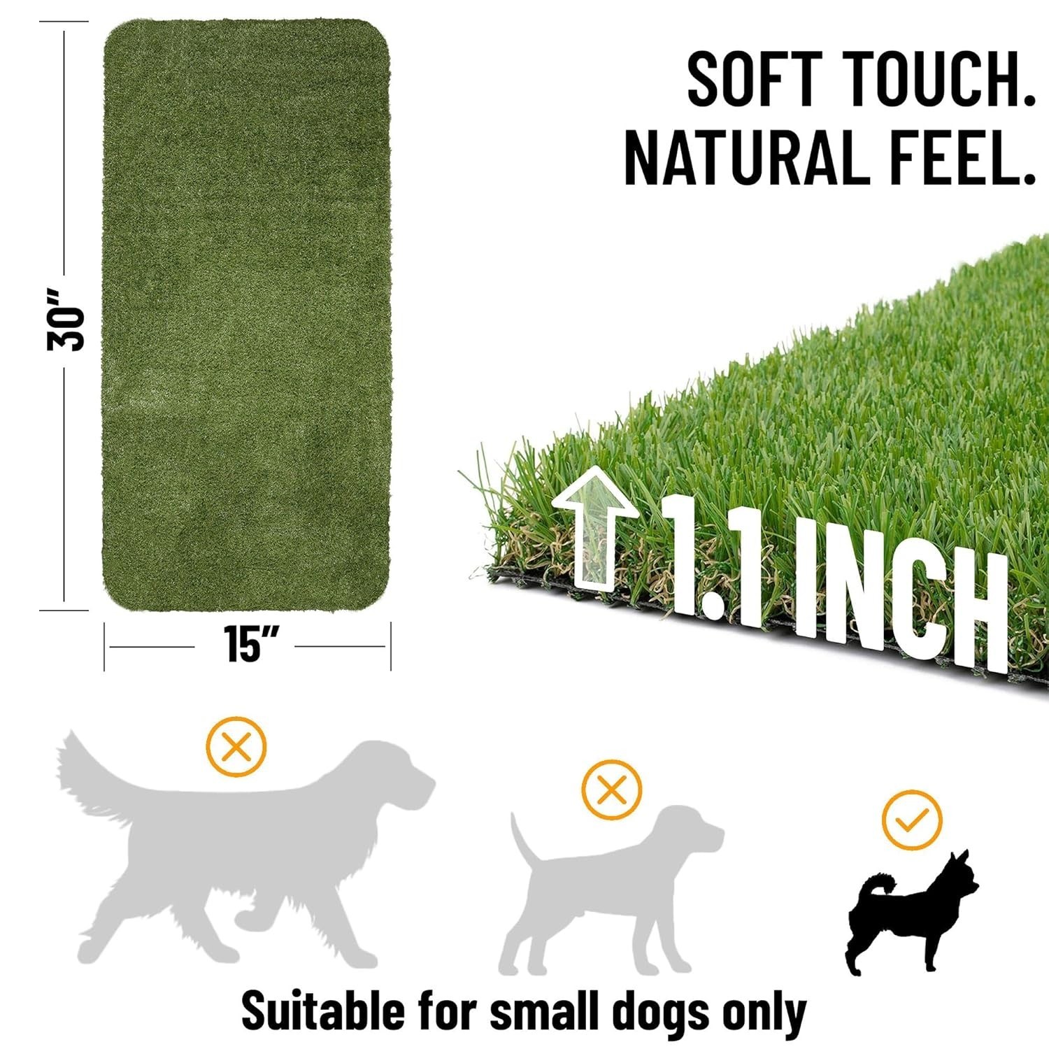 Durable 15″ x 30″ Dog Pee Pad – Reusable Indoor & Outdoor Training Solution