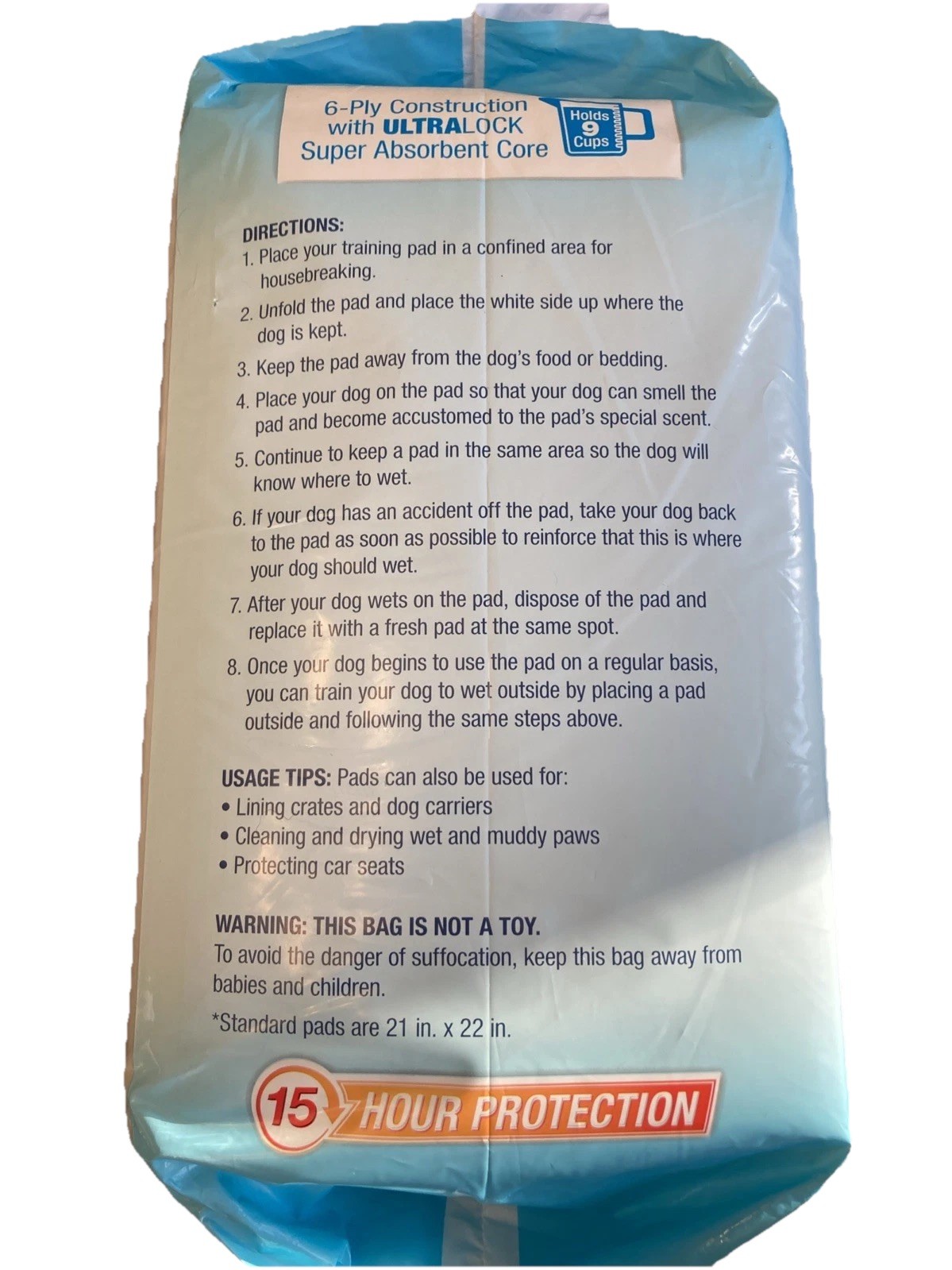 Lil’ Squirts Mega Size Training Pads, XXL, 21 count WMPMP