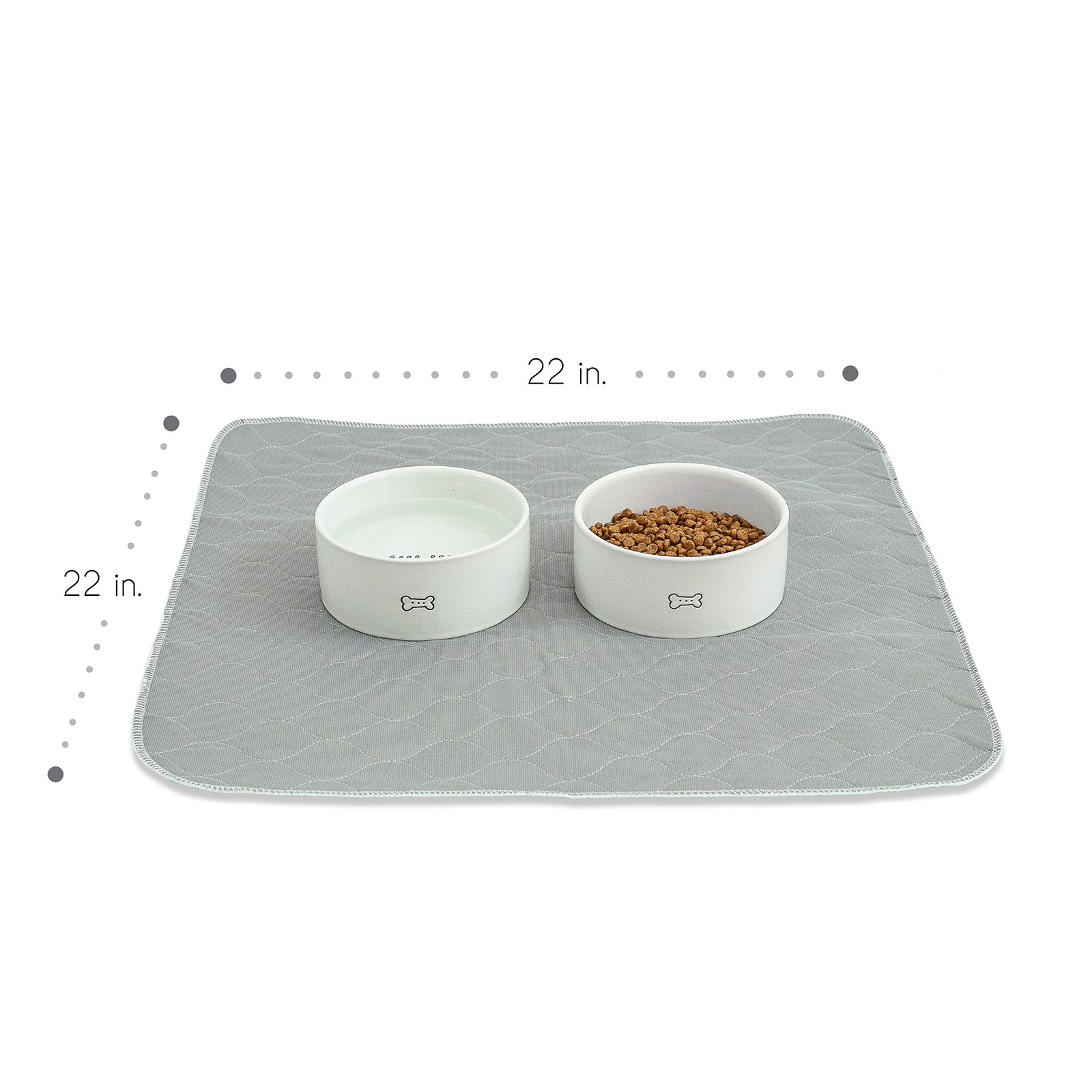 Washable Pee Pads for Dogs 22″ X 22″ – Waterproof & Reusable for Potty Training