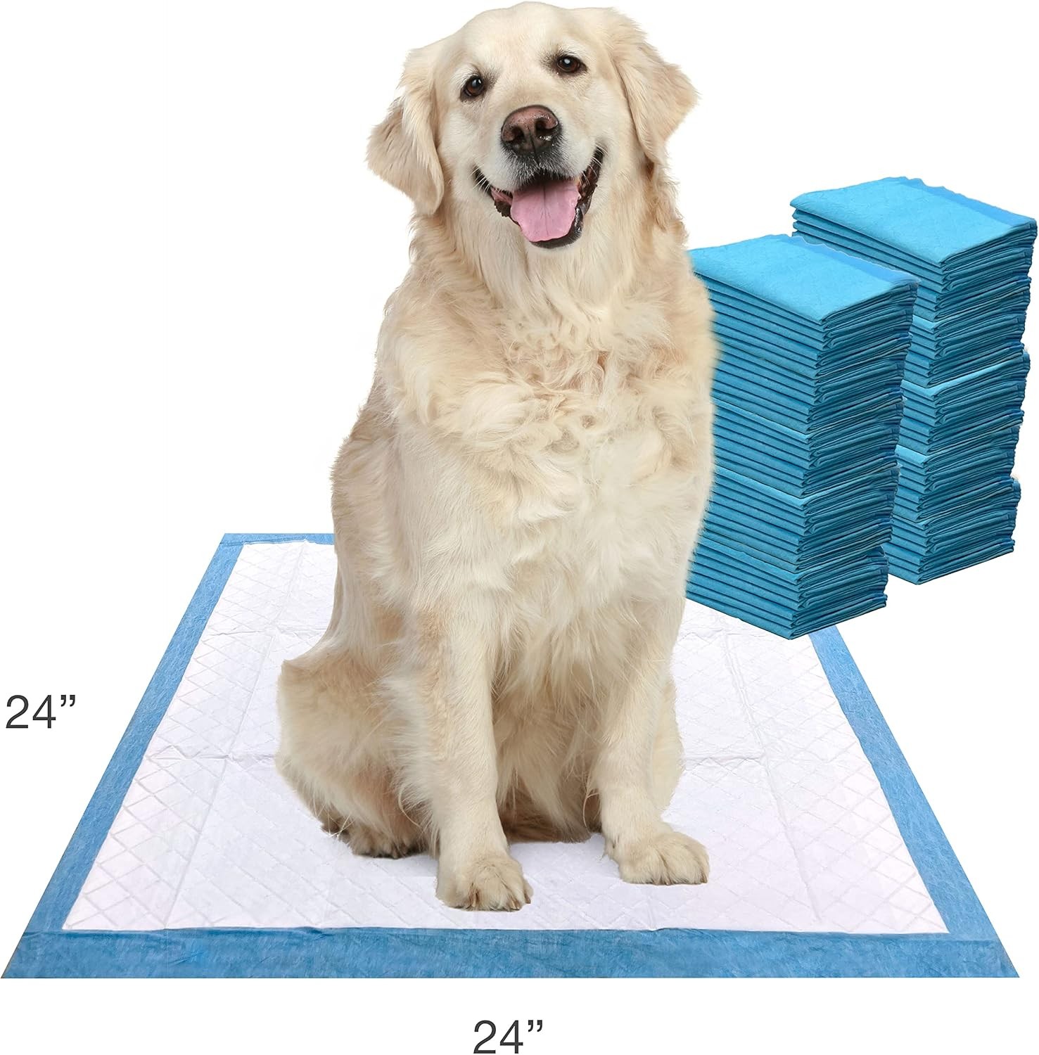 Wee-Wee Super Absorbent Pads for Dogs 75 Count Leak-proof puppy locks in wetness