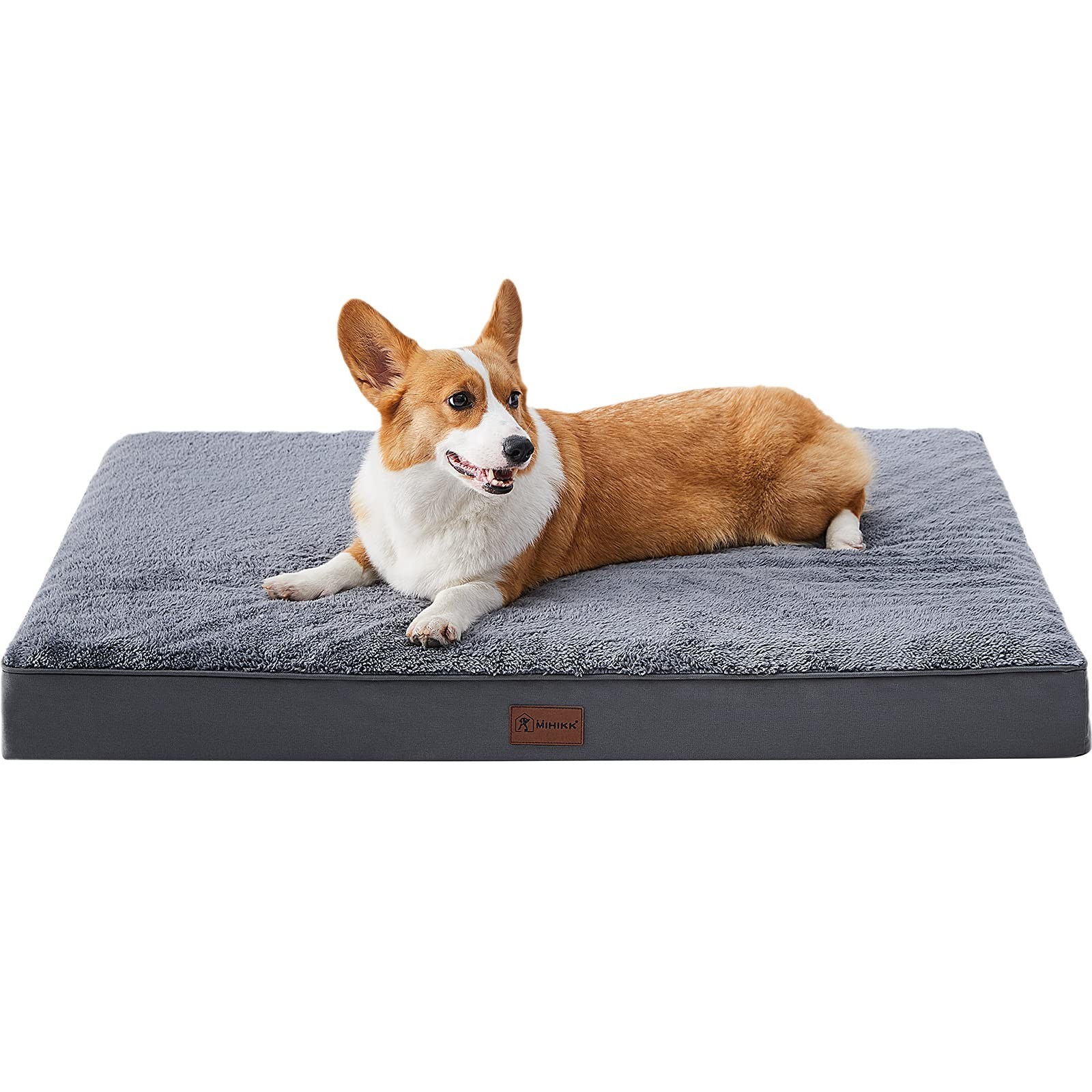 Waterproof Dog Beds for Small Dogs Orthopedic Dog Beds for Crate with Removab…
