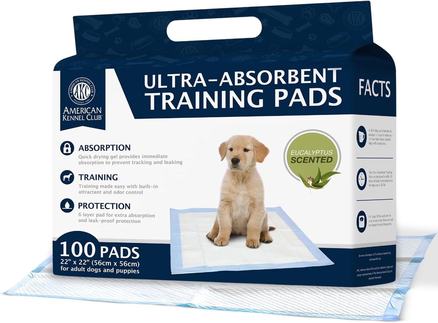 Ultimate 6-Layer Puppy Training Pads – Leak-Proof, Scented, 22×22 Pack of 100