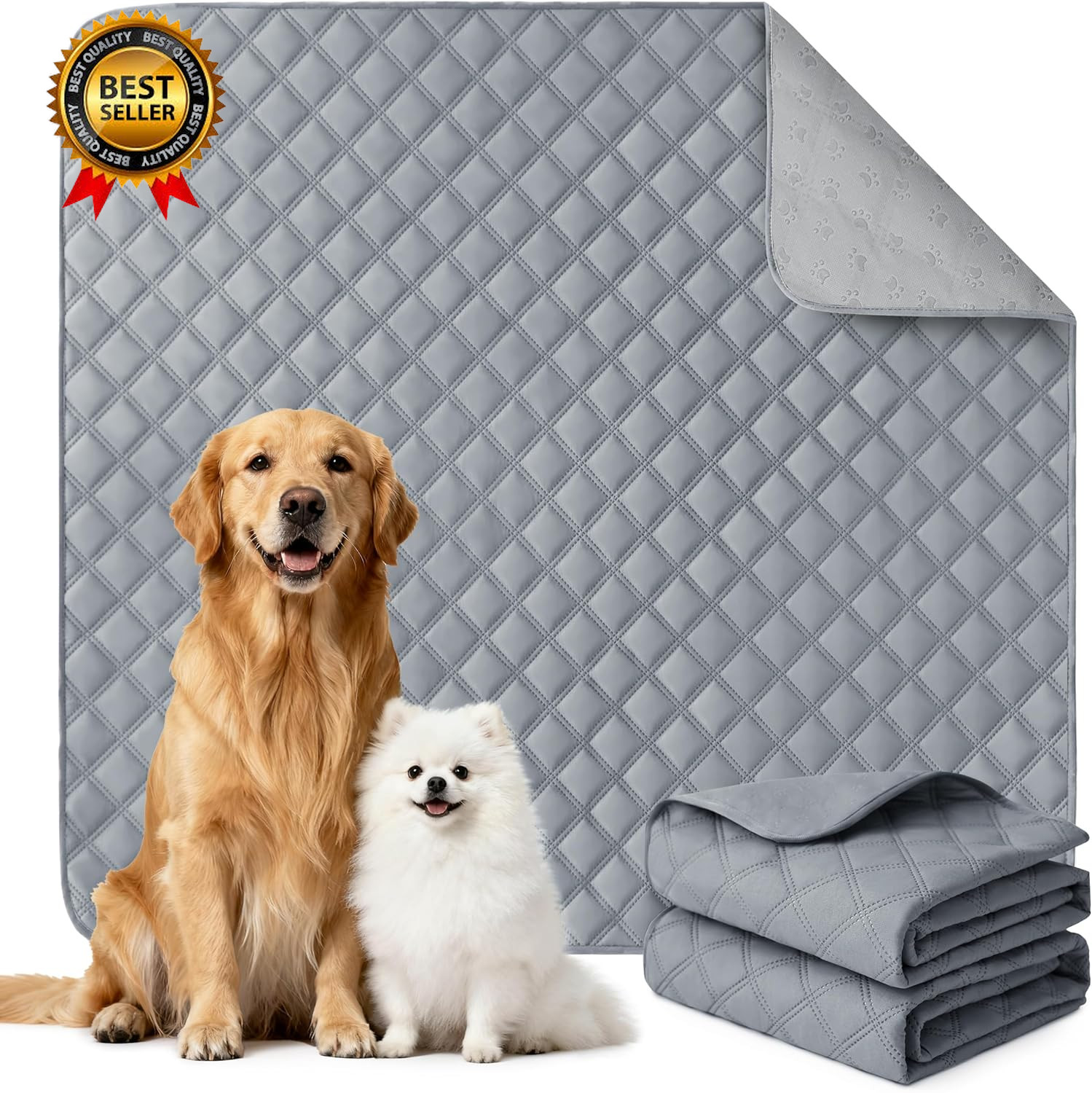Reusable Washable Pee Pads for Dogs Large Extra Large 36 X 41 2 Pack…