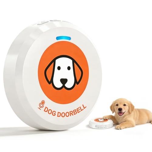 Recordable Dog Doorbell – Train Your Dog with Your Own Voice, Puppy Potty 1 pc