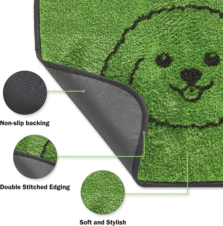 Washable Puppy Pee Pads for Dogs with Pheromones (Green 18″ X24″ 2 Pack), Traini