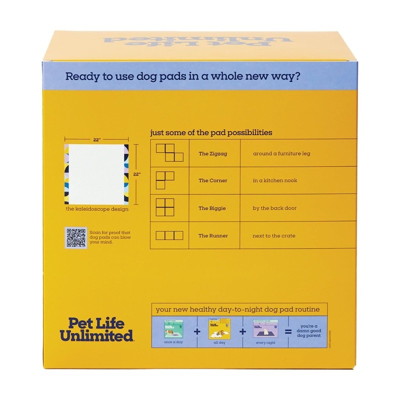 Create-A-Size Dog Pads Leakproof Absorbent Non-Slip Potty Protection 30 Count US
