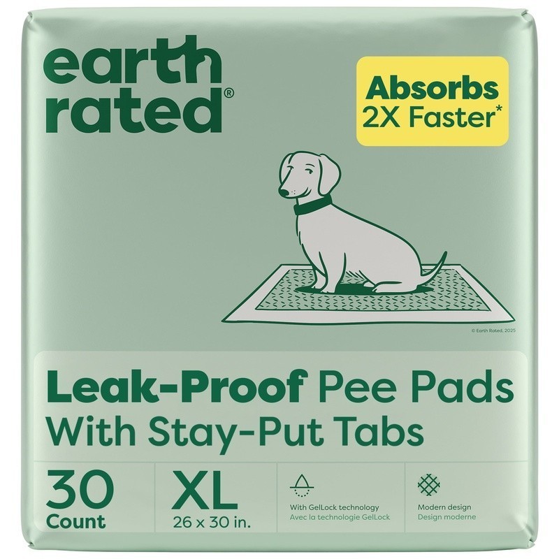 Leakproof Dog Pee Pads Heavy Absorbency Odor Control Adhesive Tabs Training Aid