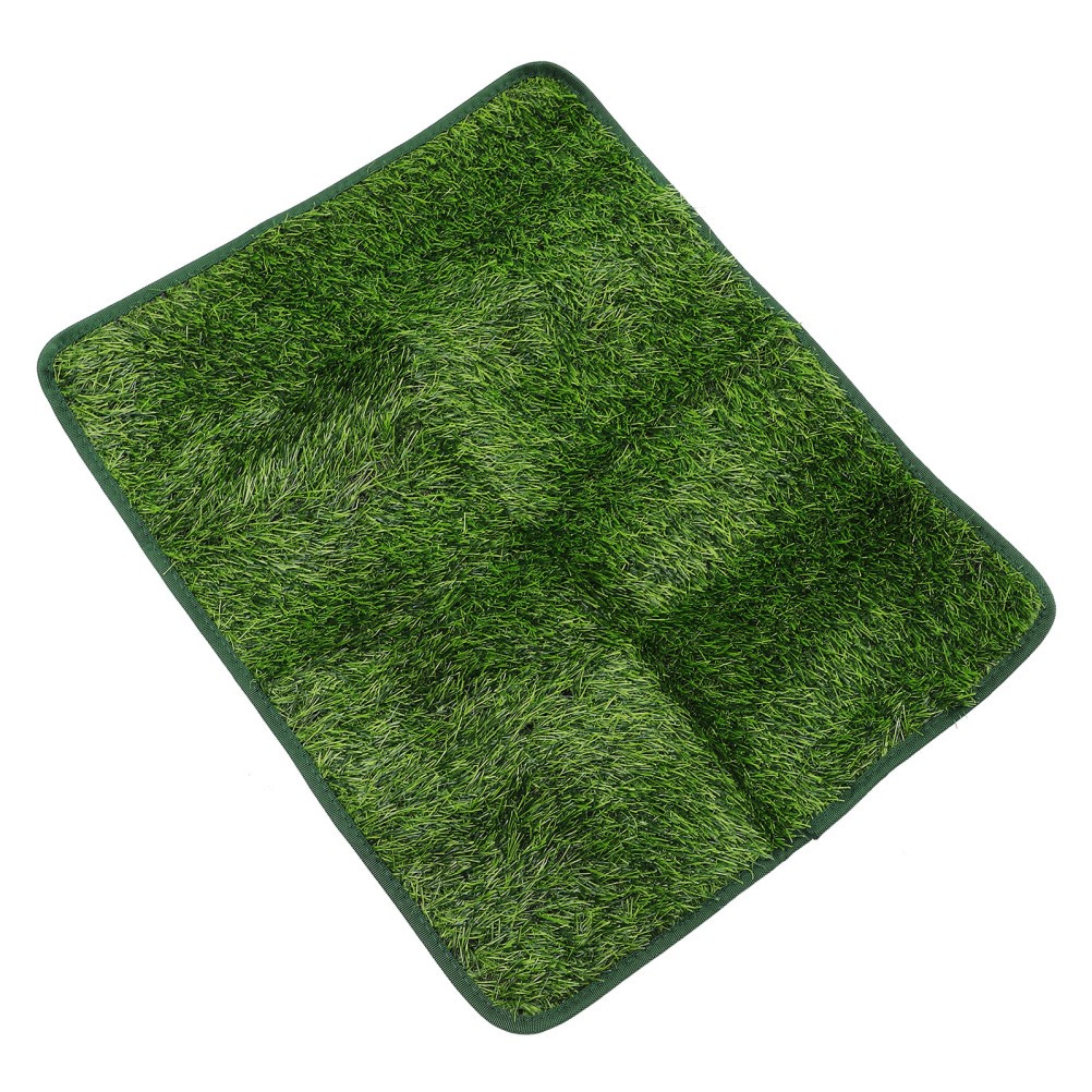 Reusable Dog Grass Pad for Indoor Potty Training Green Artificial Grass Mat