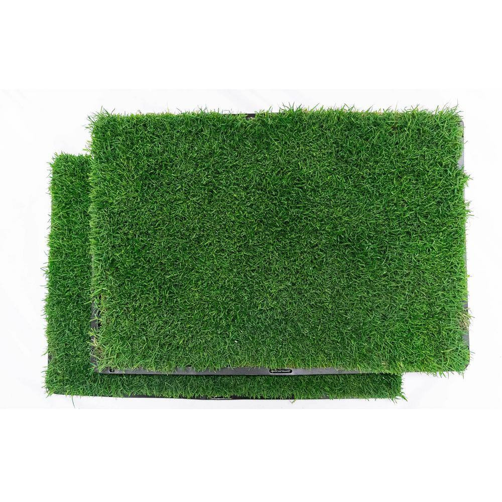 Gotta Go Grass Bermuda Potty Pad Refill plus Waste Bags plus Toy Ball (2-Pack )