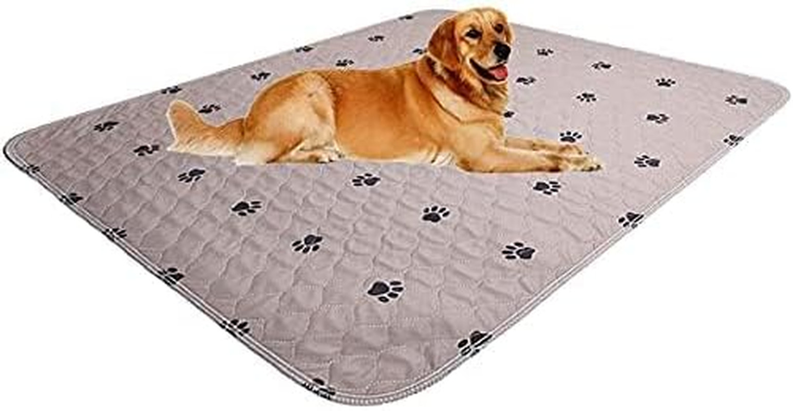 Washable Dog Pee Pads with Puppy Grooming Gloves,Puppy Pads,Reusable Pet Trainin