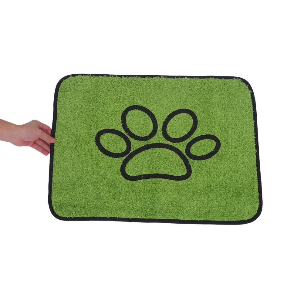 Green Washable Dog Toilet Grass Pad Indoor Pet Potty Mat Durable and Leakproof