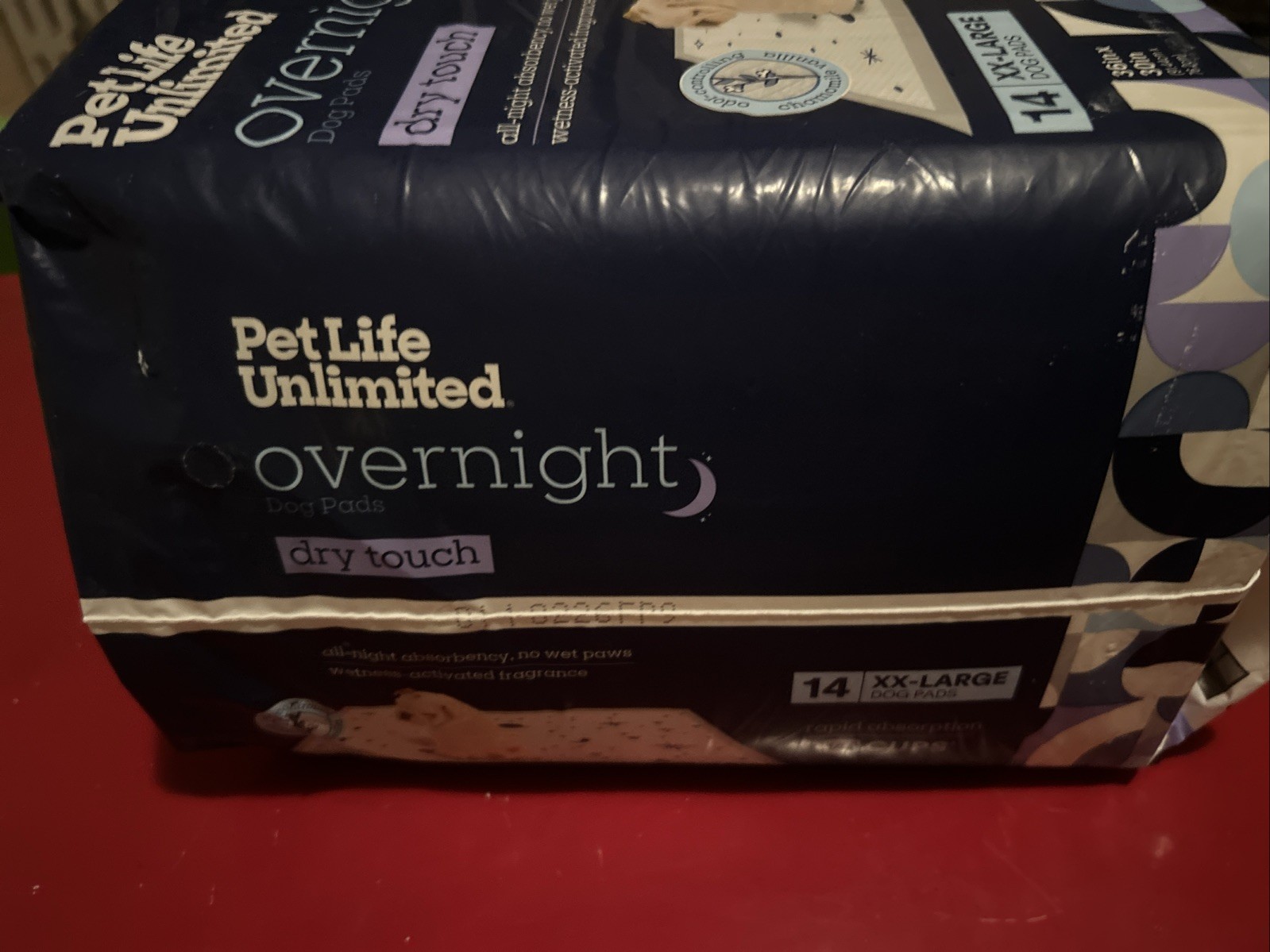 Petlife XXL Overnight Dog Pet Pee Pee Pads, Heavy Duty House Training Pads 14