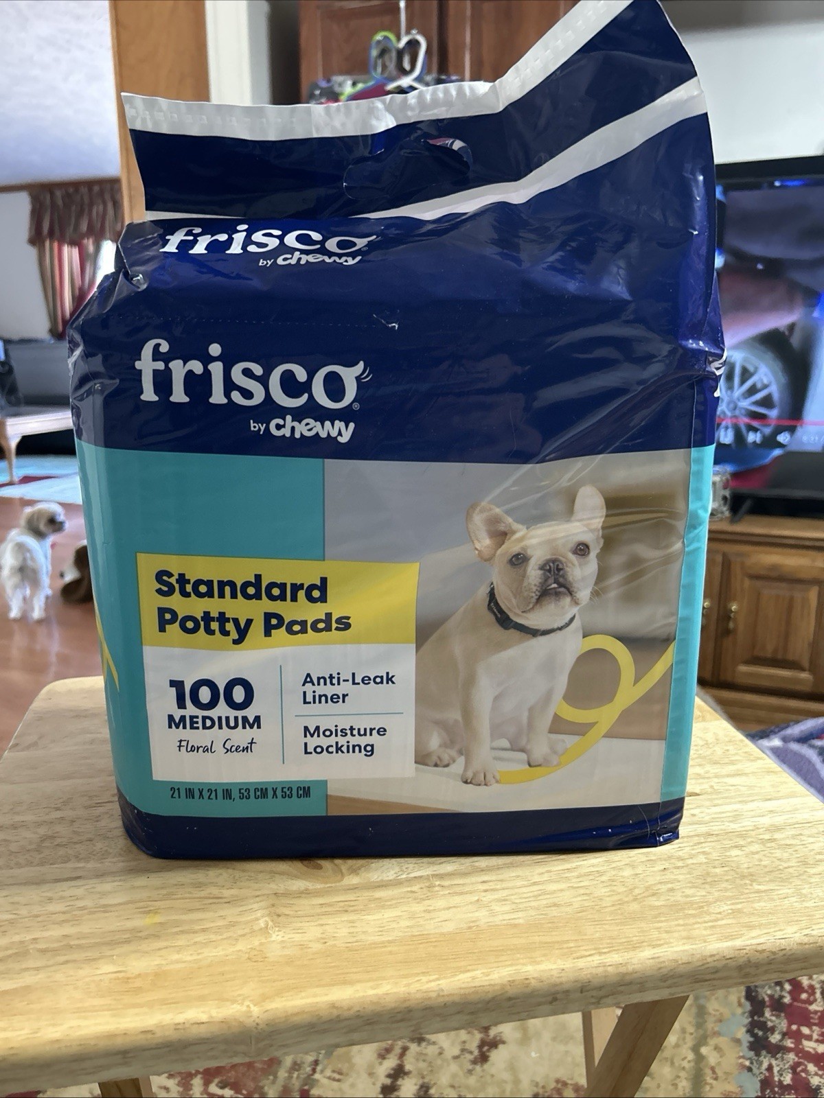 Puppy pads 100 medium Standard Potty Pads Anti Leak 21×21 Open Package
