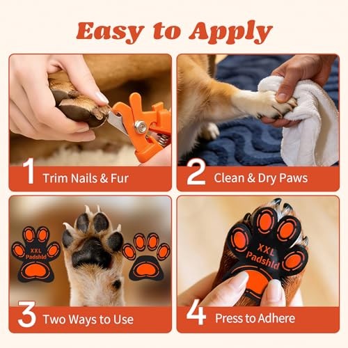 Anti-Slip Dog Paw Pads for Senior Dogs – 28 Pcs M