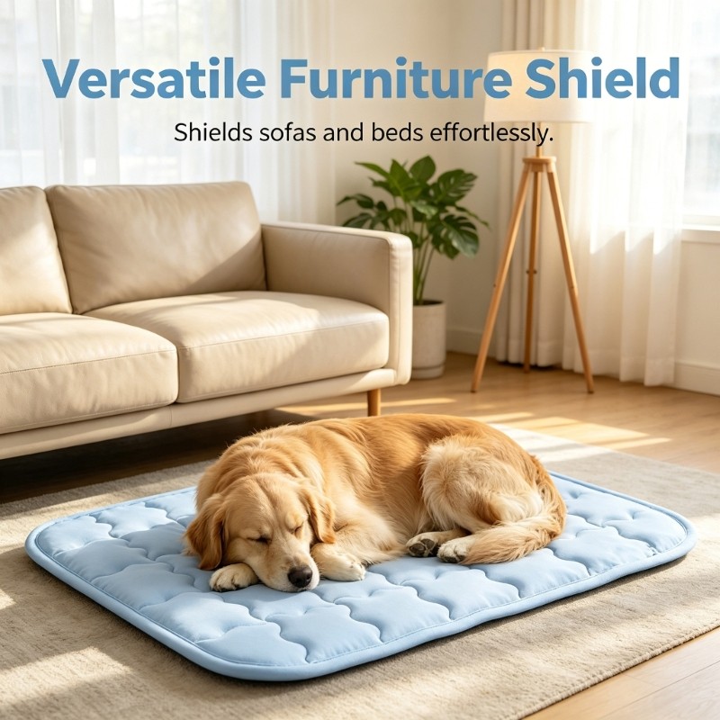 Breathable Dog Cooling Gel Mat for Warm Weather Comfort and Indoor Rest