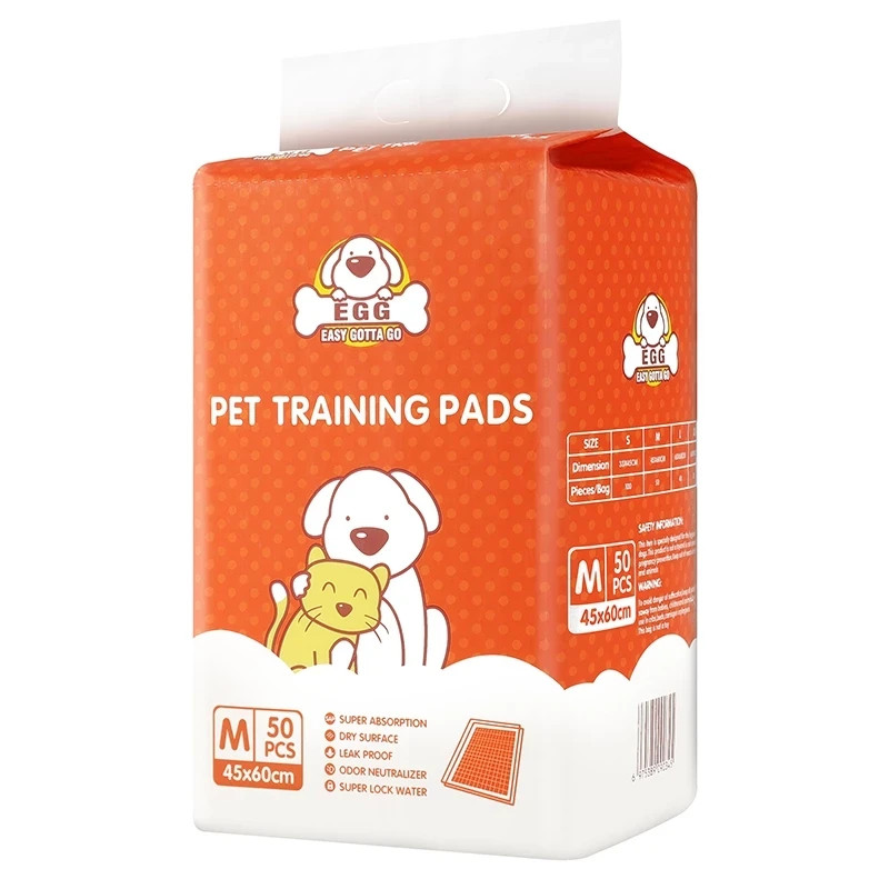 EGG training pad for dog cat Tape fixation pee pad Trays deodorization Wee Poop