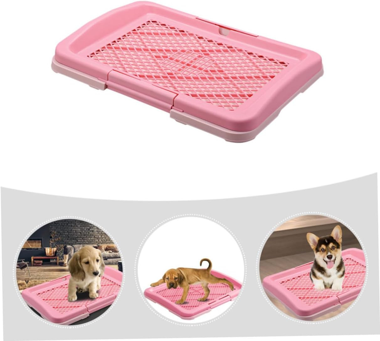 Household Puppy Tray Thickened Dog Training Accessory Easy Pet Supply for Indoor