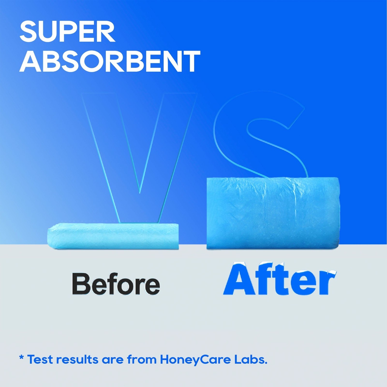 Honey Care Super Absorbant Speed Dry Dog Training Pads Built-In, XLarge, 75 Ct