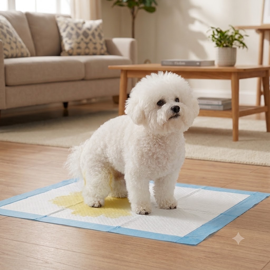 [100-Pack] Quilted Puppy Pee Pads -6-Layer Ultra Absorb Quilted 17 x 24″