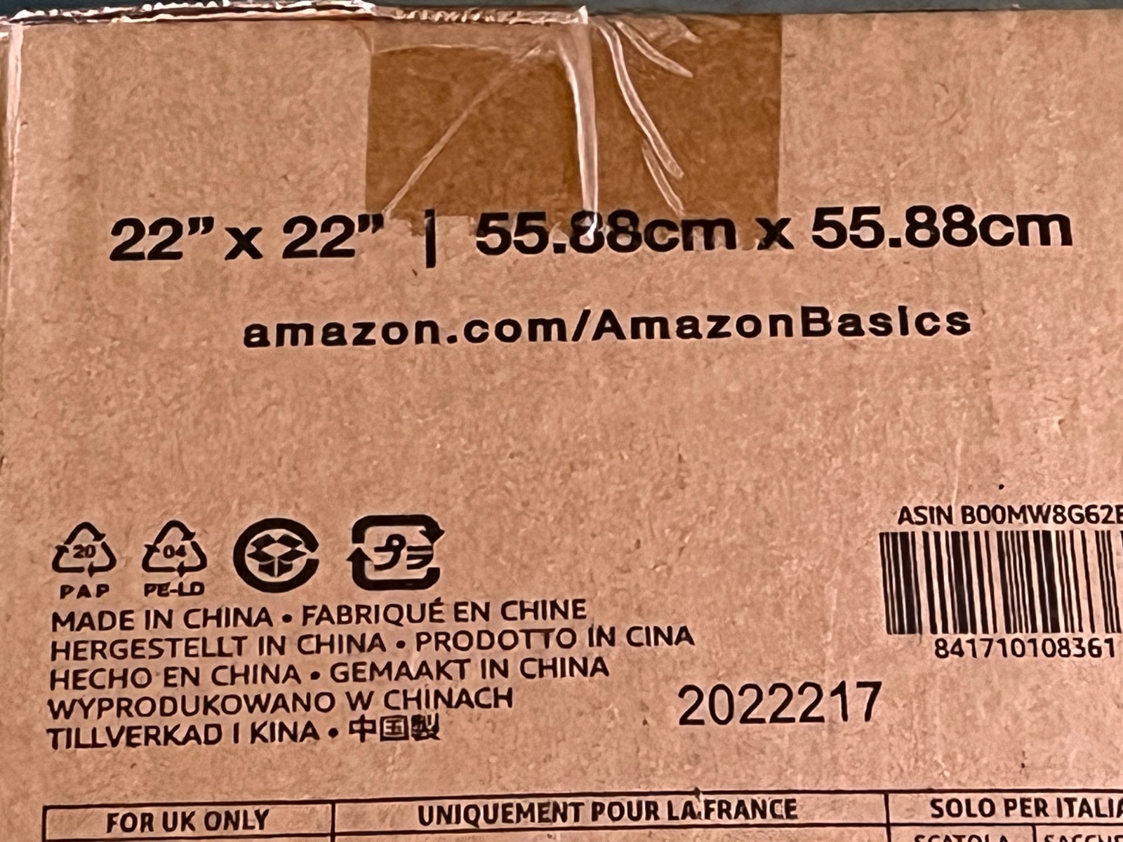100 Pack Amazon Basics Dog Pet Training Pads Regular Size 22″ x 22″ NEW SEALED
