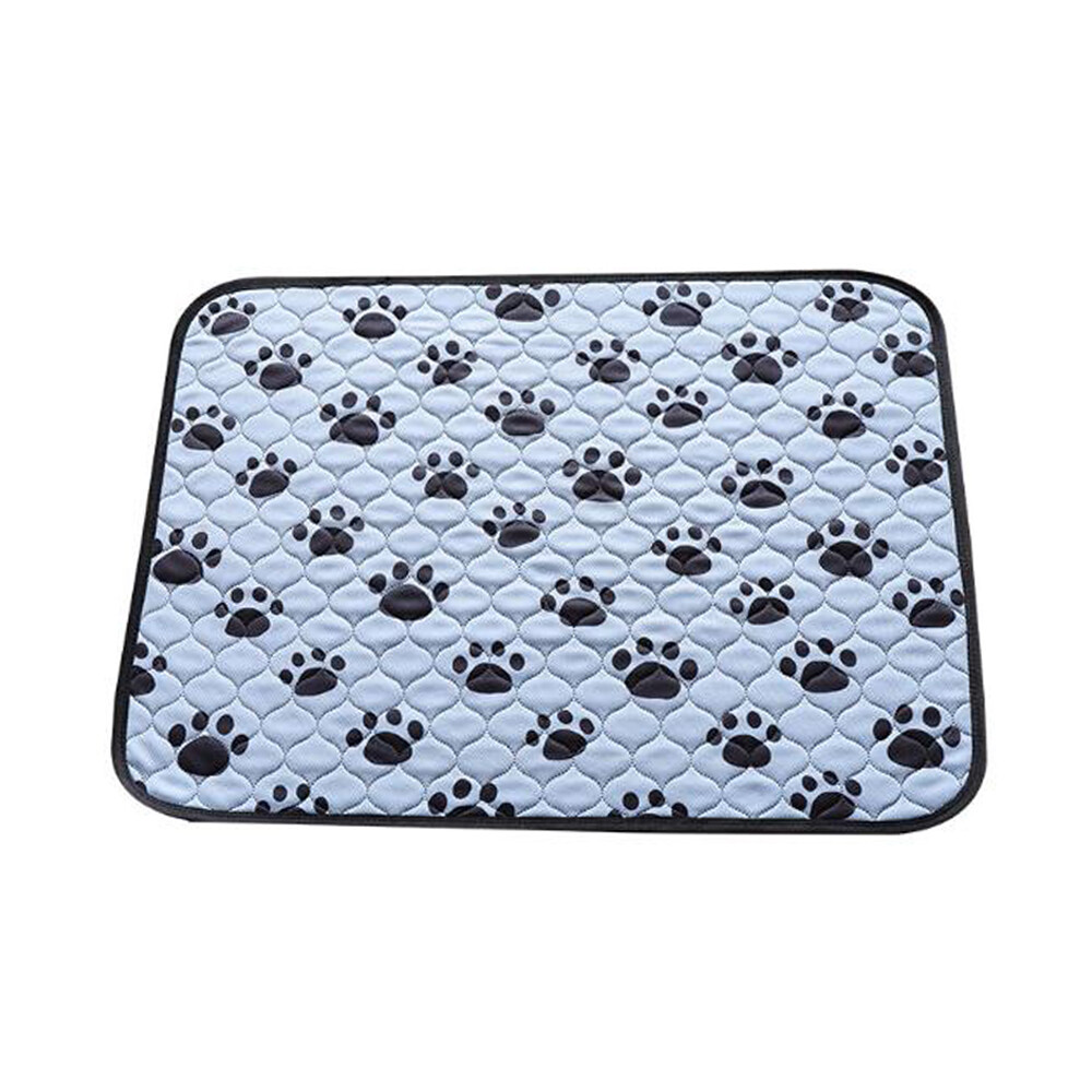 Blue Washable Pet Pee Pad 39×27 Inch, Reusable Puppy Training Mat, Non-Slip