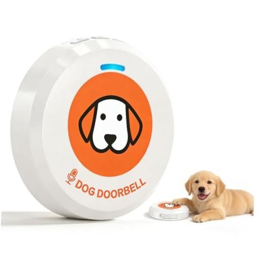 Recordable Dog Doorbell – Train Your Dog with Your Own Voice, Puppy Potty 1 pc