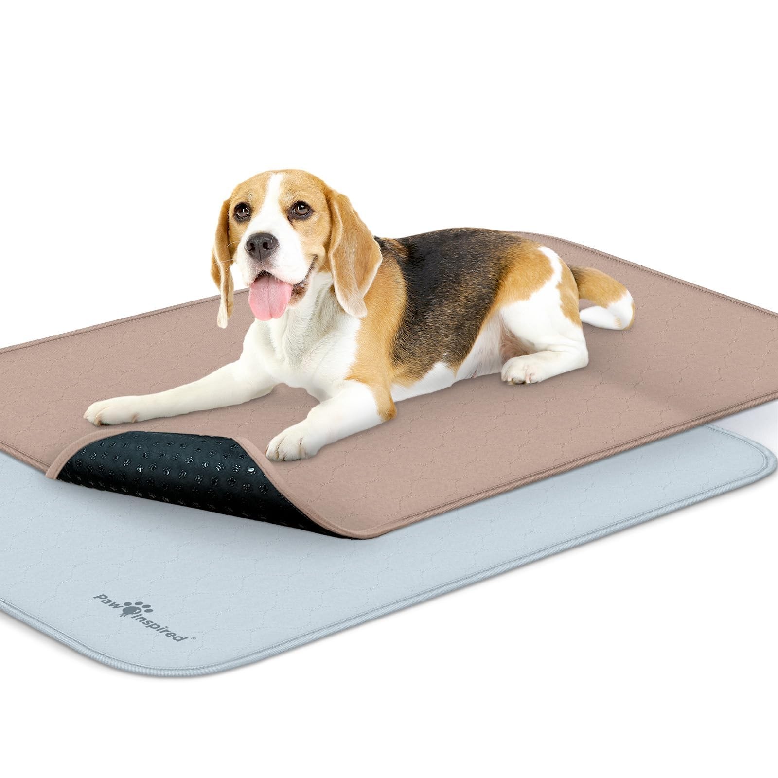 Washable Crate Liners for Dogs 35×22″ – Leakproof Non-Slip Pee Pads for 36″