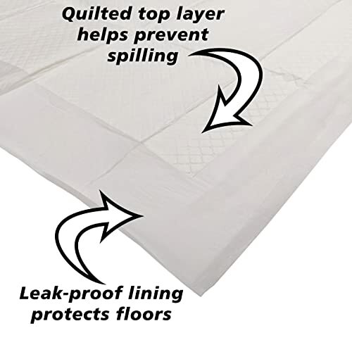 50 Count X-Large Leak-Proof Pee Pads with Attractant Scent for Potty Training
